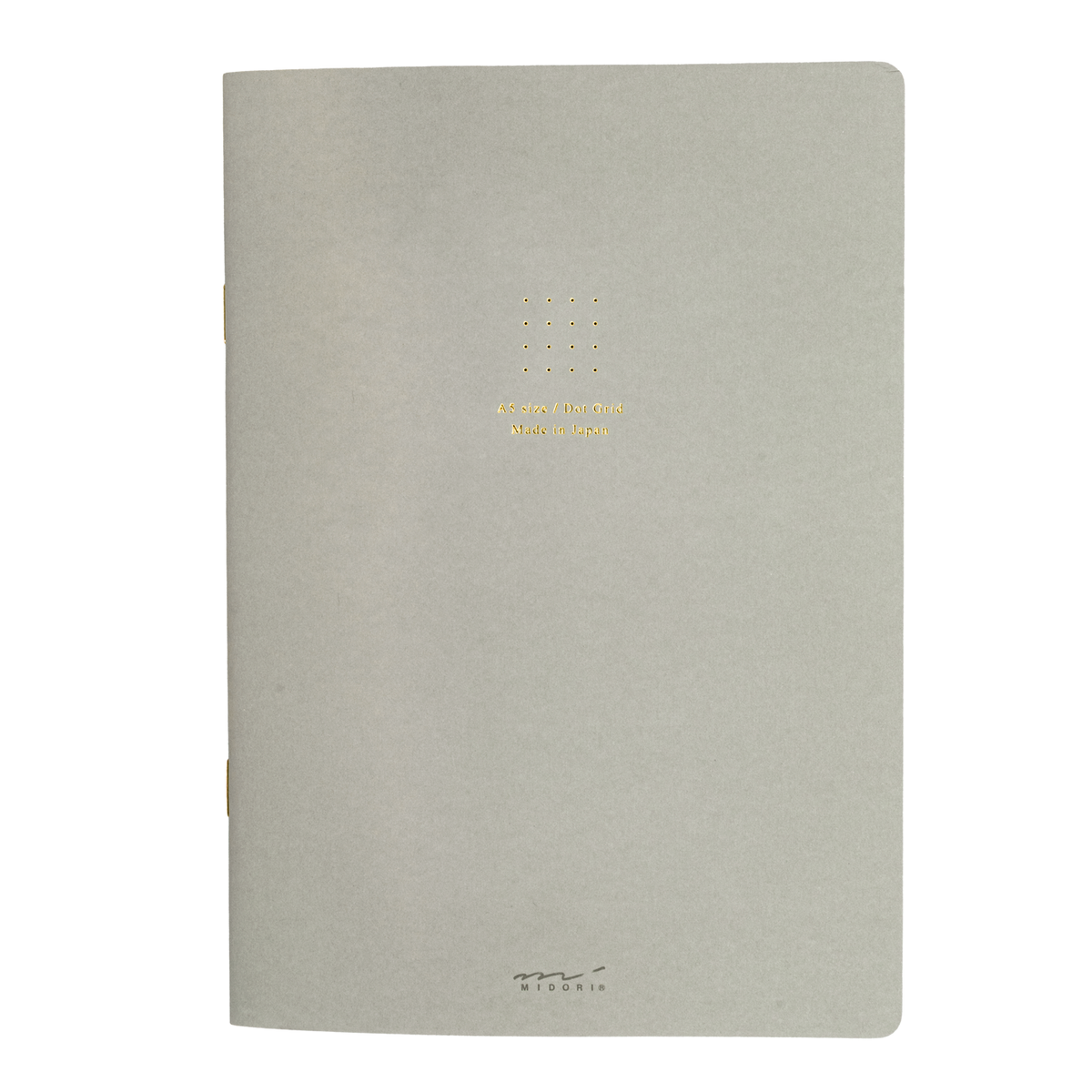 Midori A5 Dot Grid Notebook - Gray