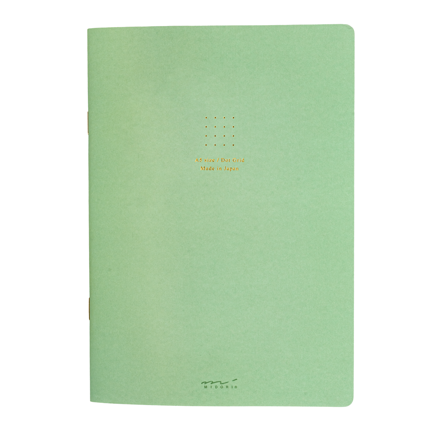 Midori A5 Dot Grid Notebook - Green