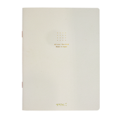 Midori A5 Dot Grid Notebook - White