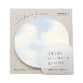 Midori Sticky Note Transparency - Sky Light Blue