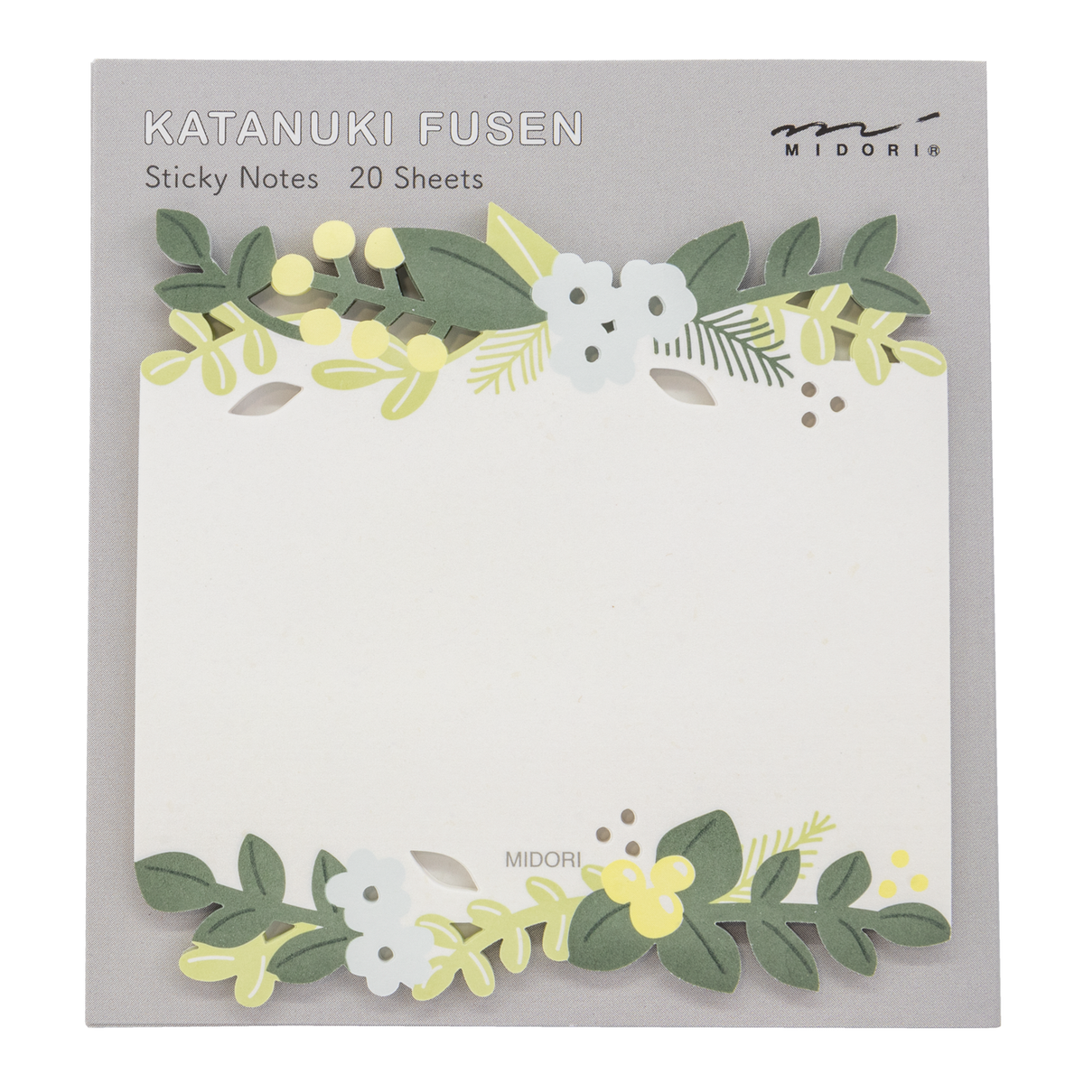 Midori Sticky Note Die cutting - Leaves