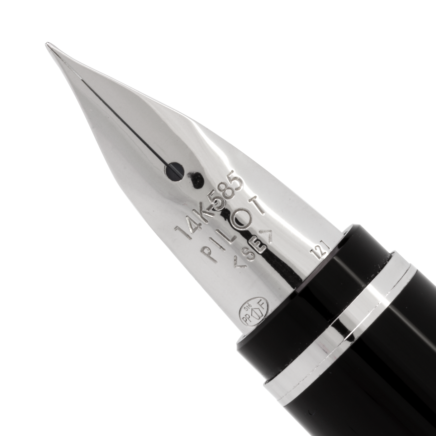 Pilot Metal Falcon Burgundy with Rhodium Trim