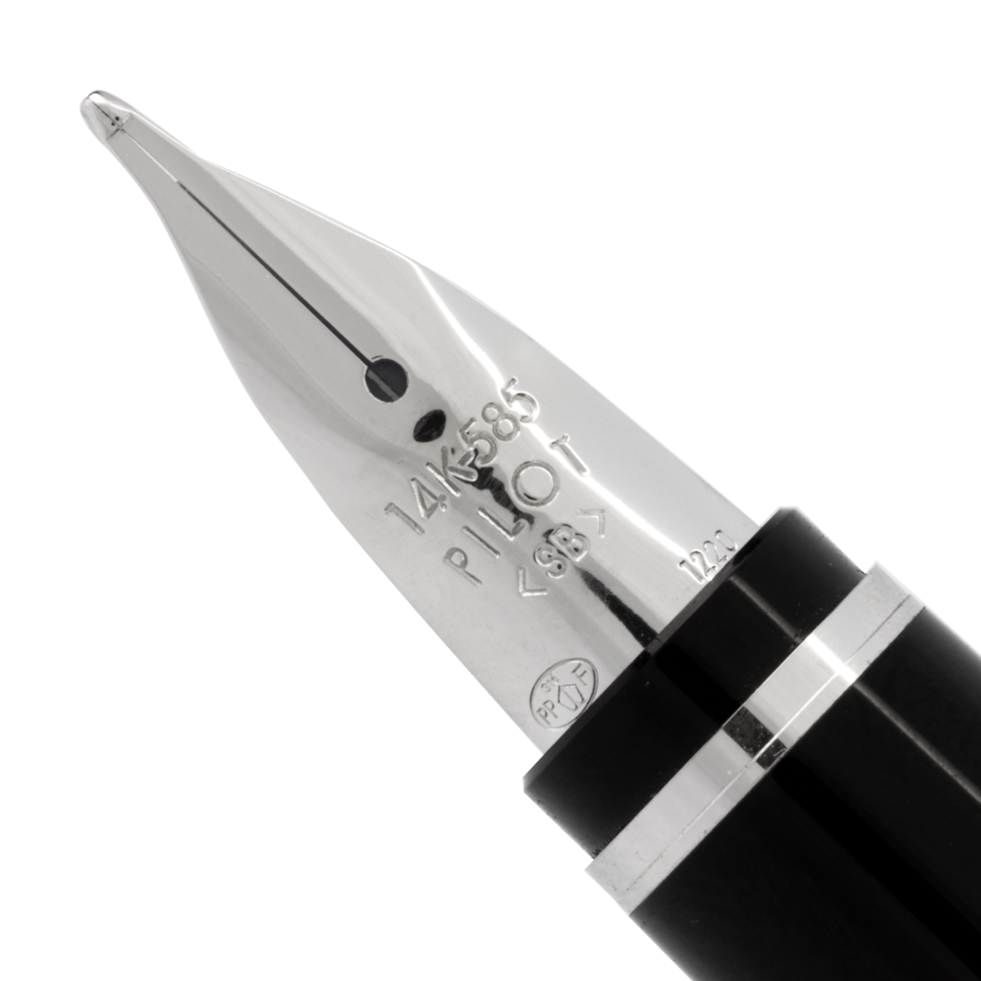 Pilot Metal Falcon Burgundy with Rhodium Trim