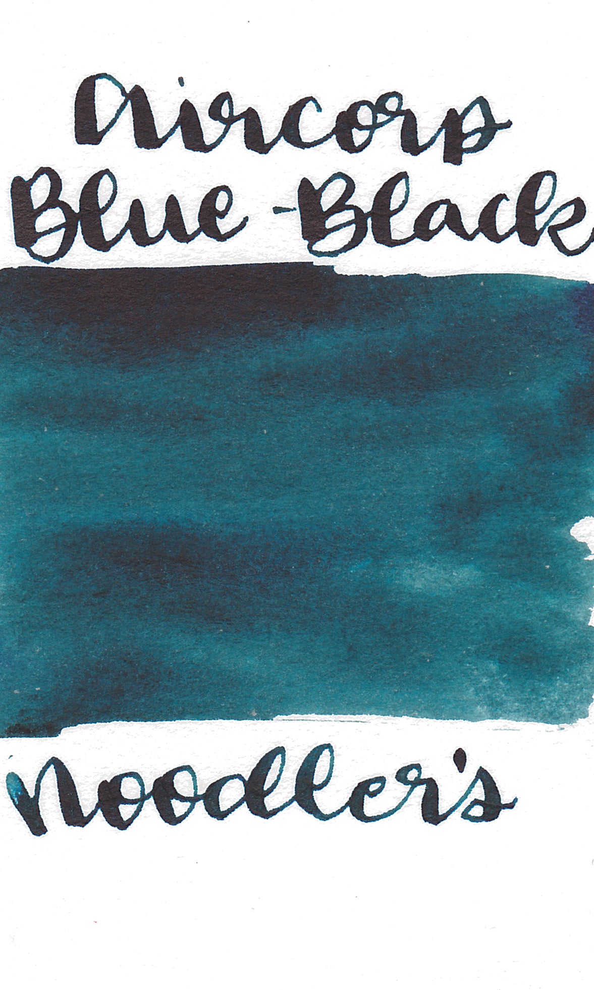 Noodler's Air Corp Noodler's Black Ink Review NOODLER'S