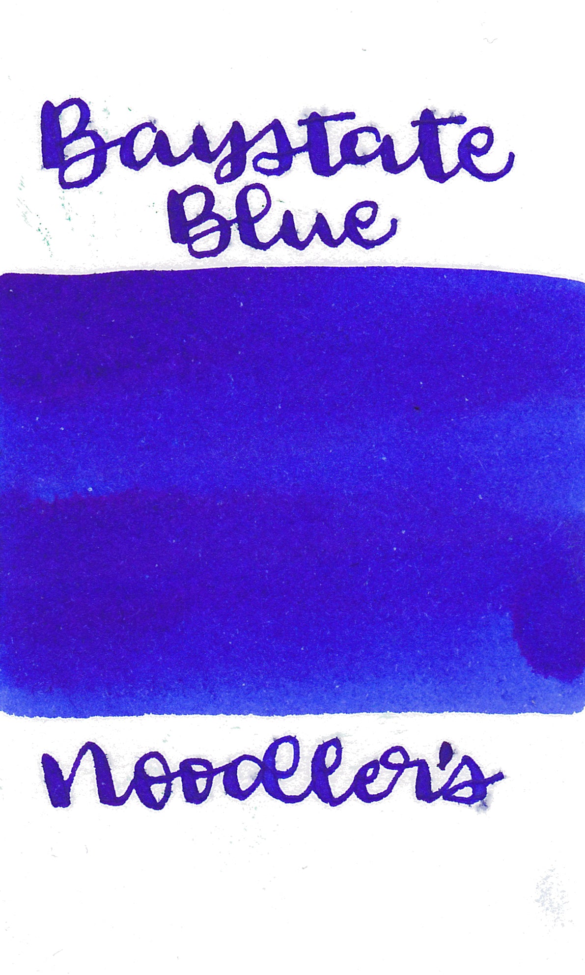 NOODLERS Fountain Pen Ink Bottle - 3oz - BAYSTATE BLUE