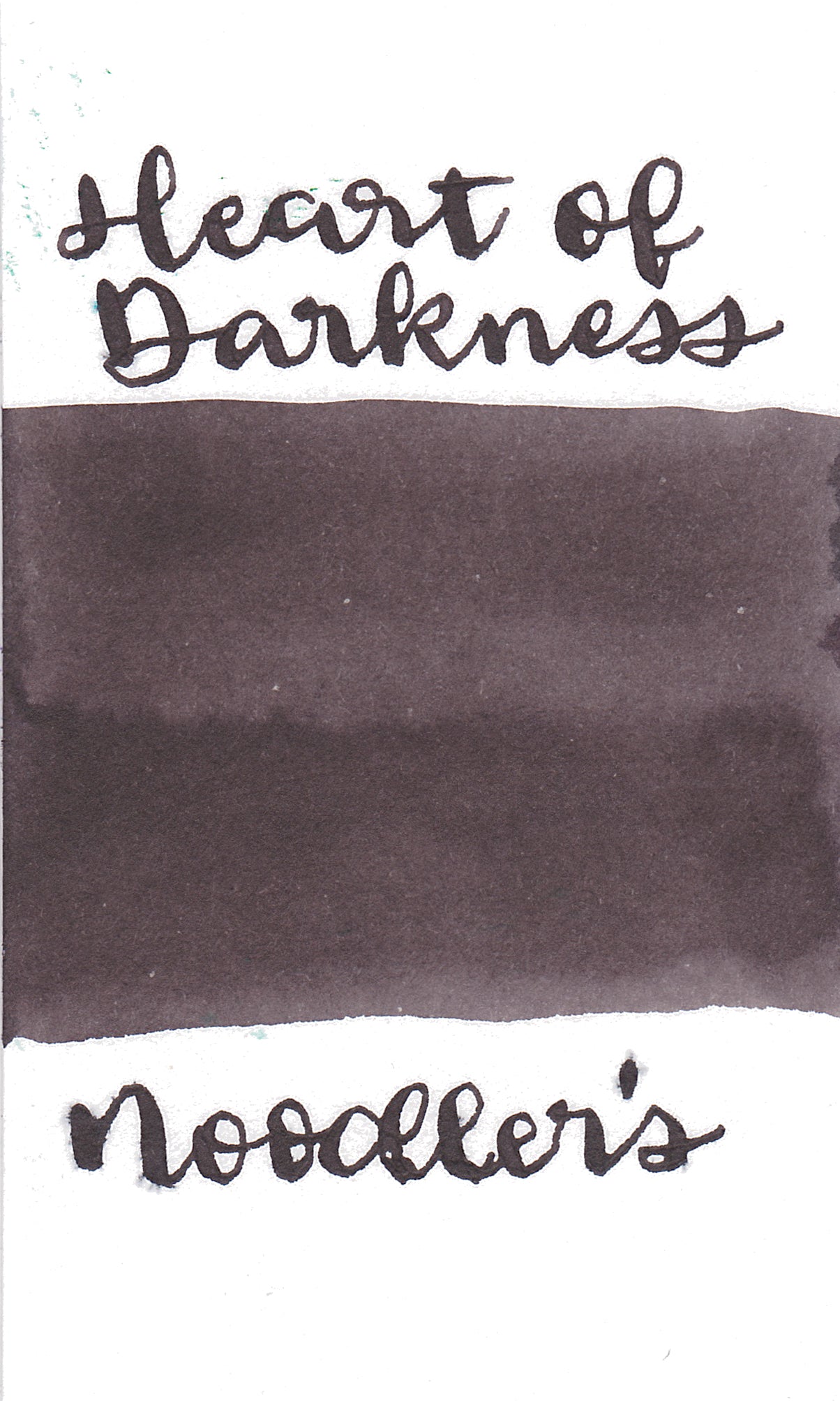 Noodler's Heart of Darkness