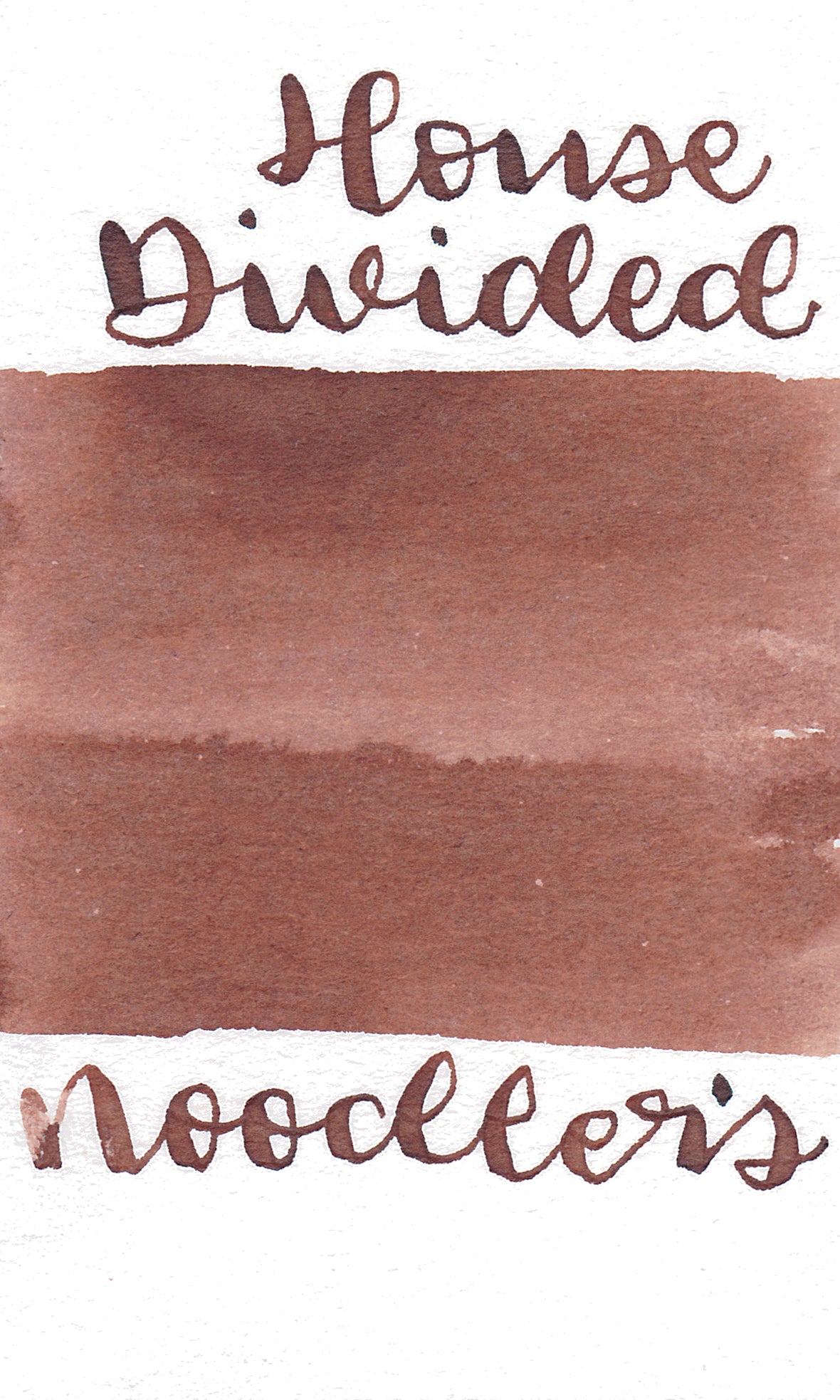 Noodler's House/Divided