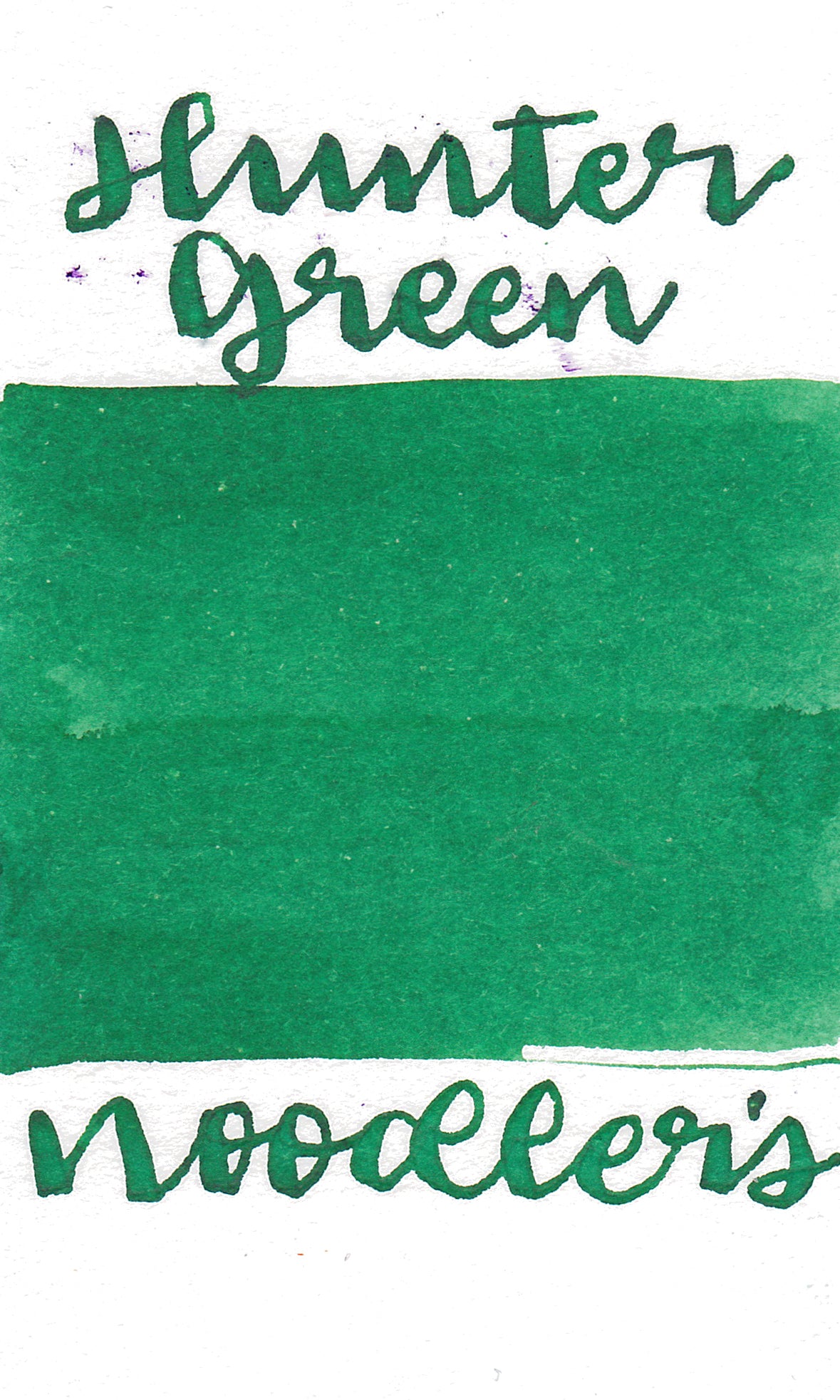Noodler's Hunter Green