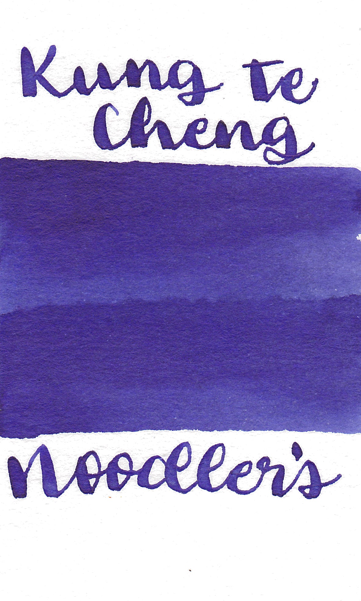 Noodler's Kung te Cheng