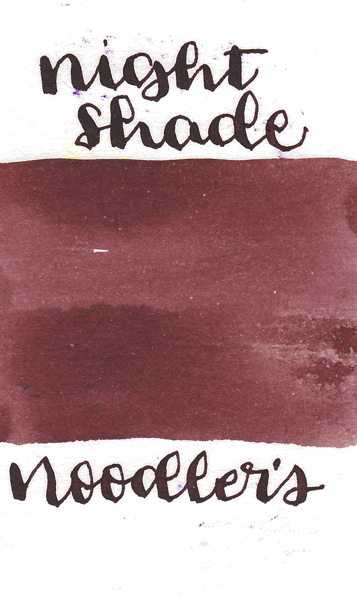 Noodler's Nightshade