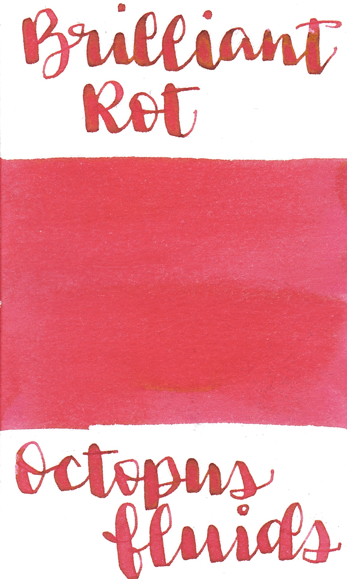 Octopus Brilliant Rot Ink