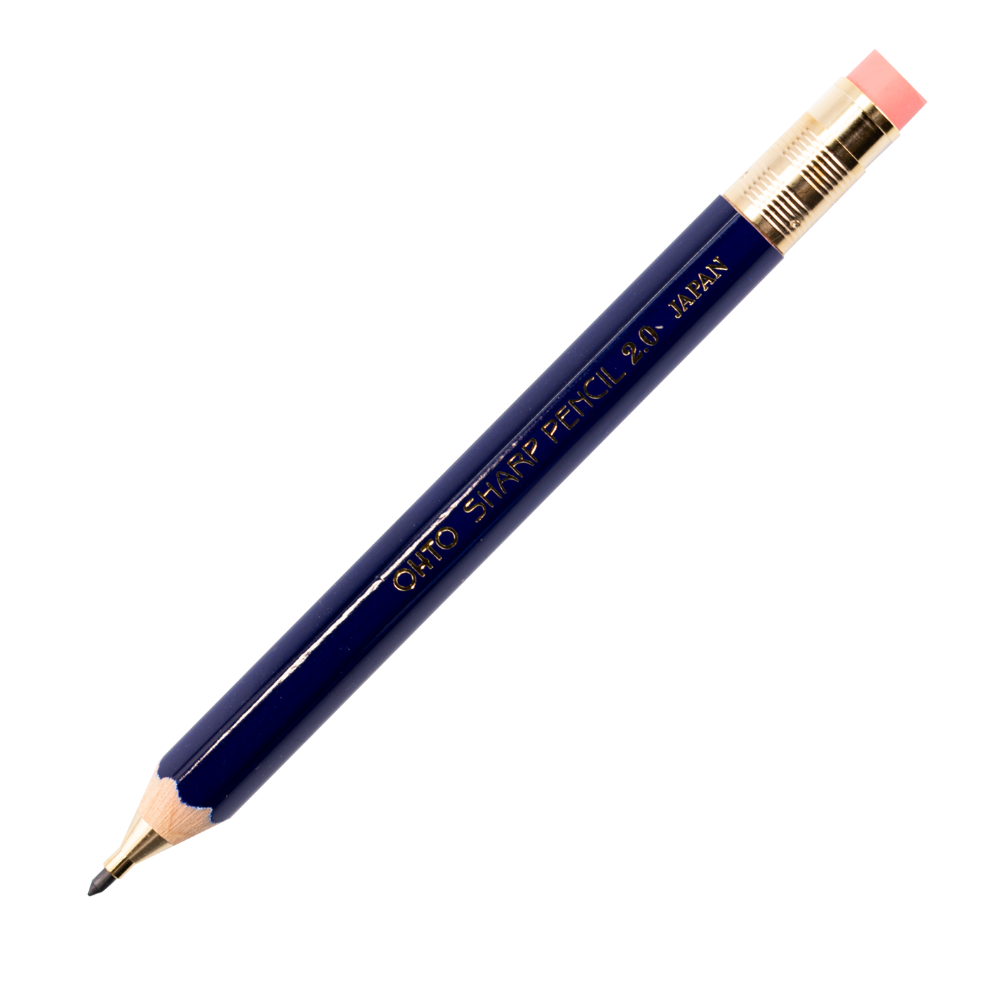 OHTO Wooden 2mm Mechanical Pencil- Blue