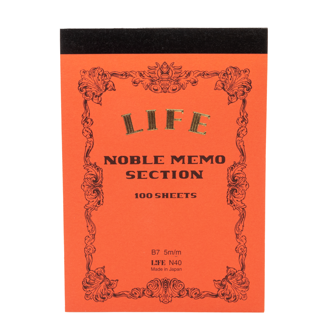 Life Stationery Noble Memo B7 Top Bound Notepad