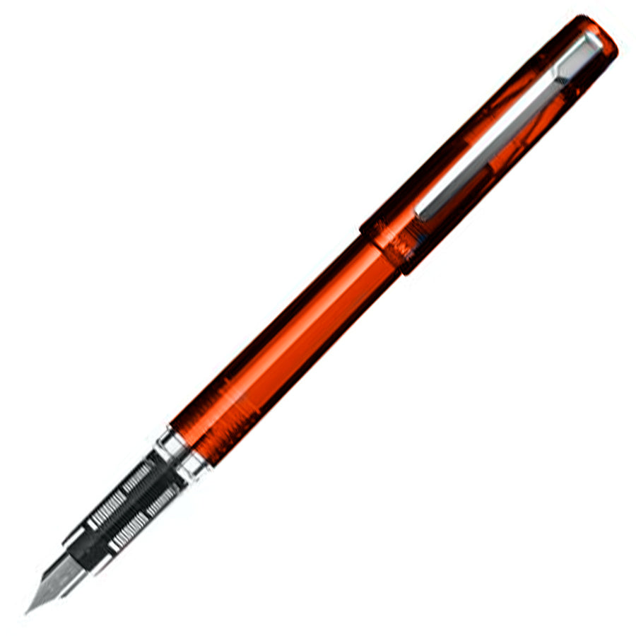 Platinum Prefounte Fountain Pen- Vermillion Orange