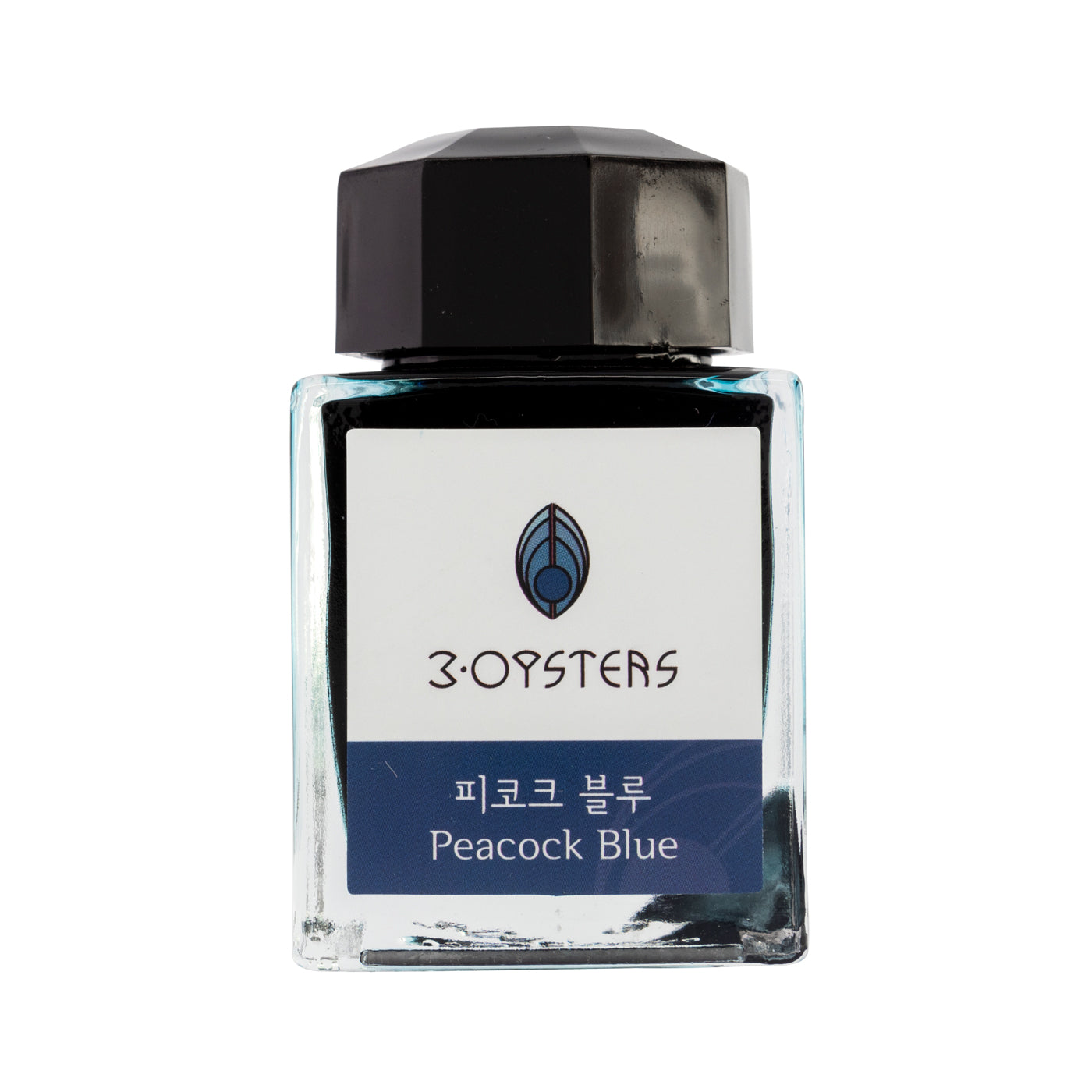 3Oysters ink, made in Seoul, South Korea. these inks are designed for fountain pens. the ink is water based using ionized water and dye-based colors. the colors are rich and deep with low sheen and shading. These inks are for wordsmithing, hand lettering, writing, calligraphy, drawing, and art. Not waterproof