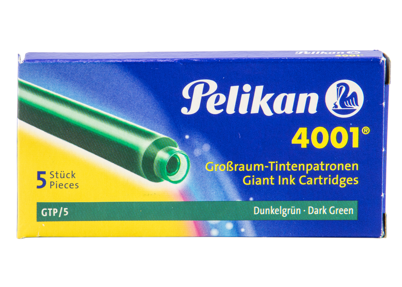 Pelikan 4001 Dunkelgrün/Dark Green Ink