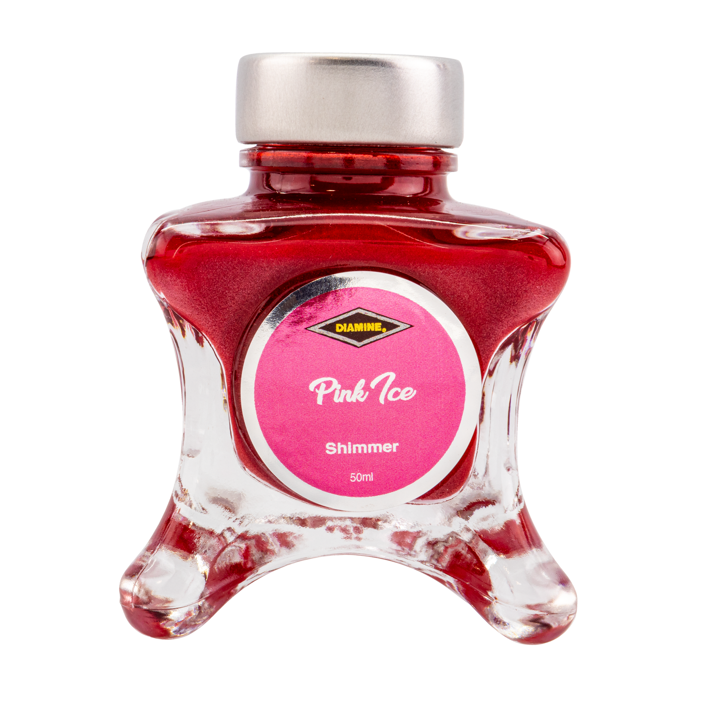 Diamine Red Edition Pink Ice Shimmer