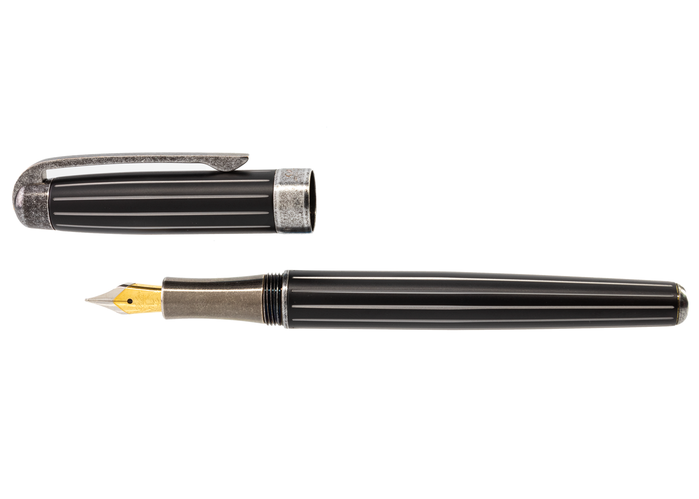 Laban Antique II Gun Metal Fountain Pen