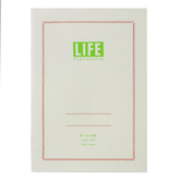 Life Stationery Pistachio Note B6 Side Bound Notebook