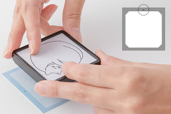 Midori Paintable Stamp - Stickers Book Cold Color