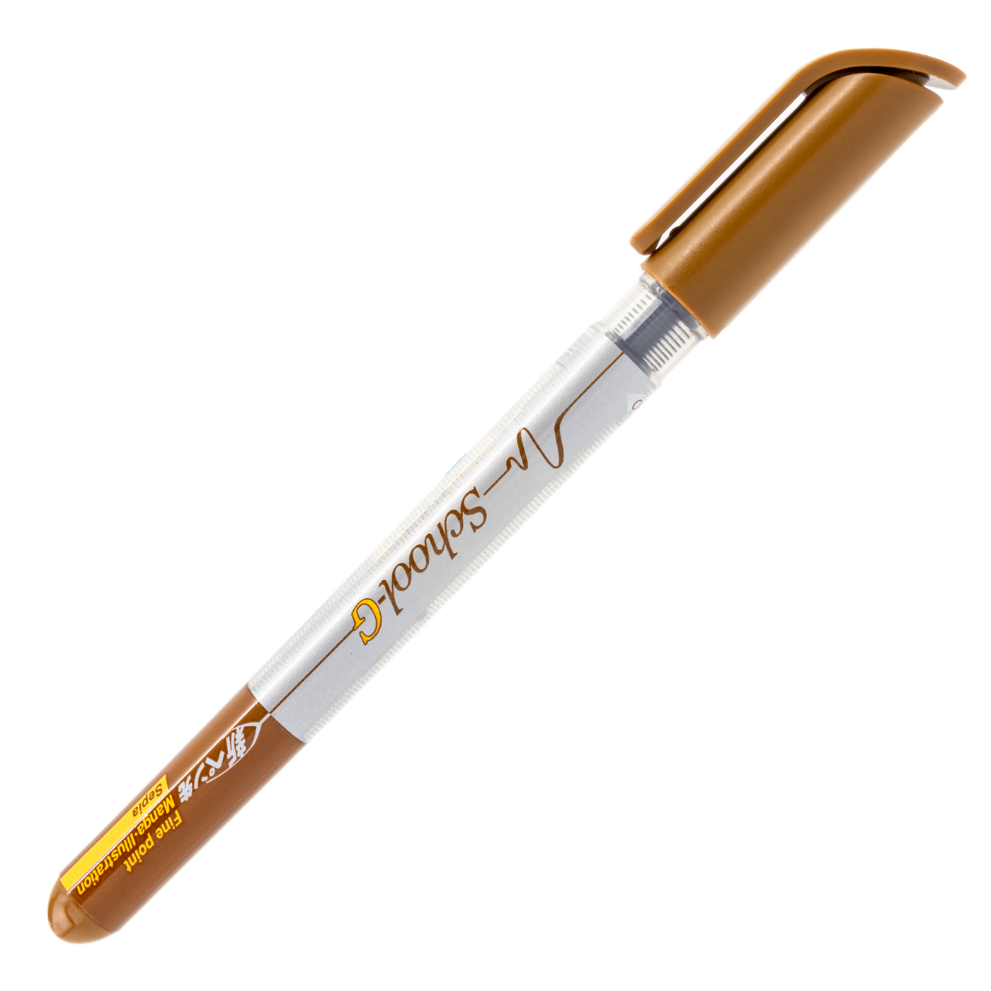 Tachikawa School G Refillable Fountain Pen - Sepia