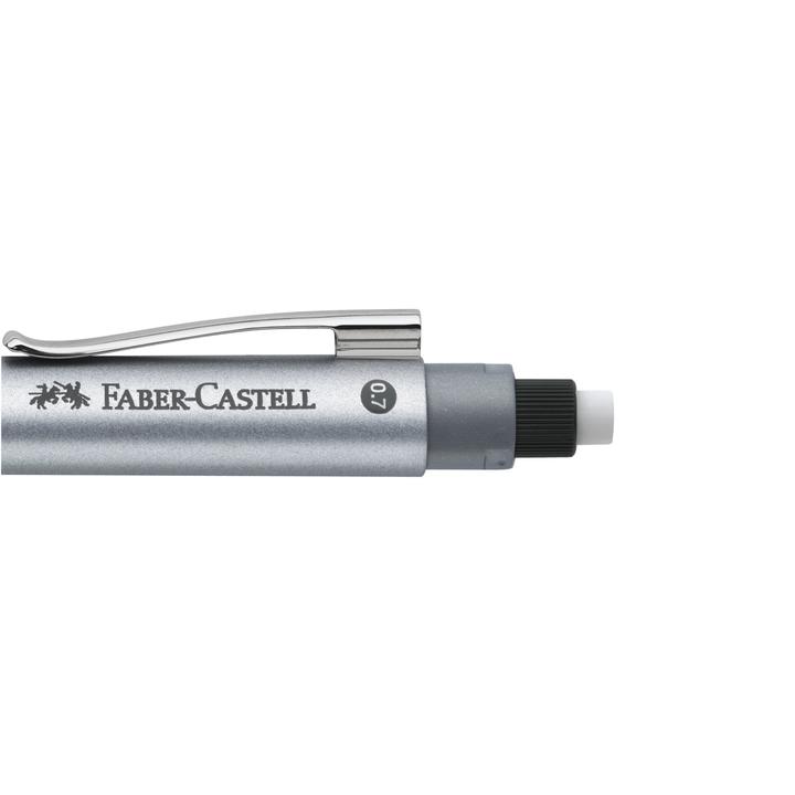 Faber-Castell Grip 2011 Silver Mechanical Pencil 0.7mm