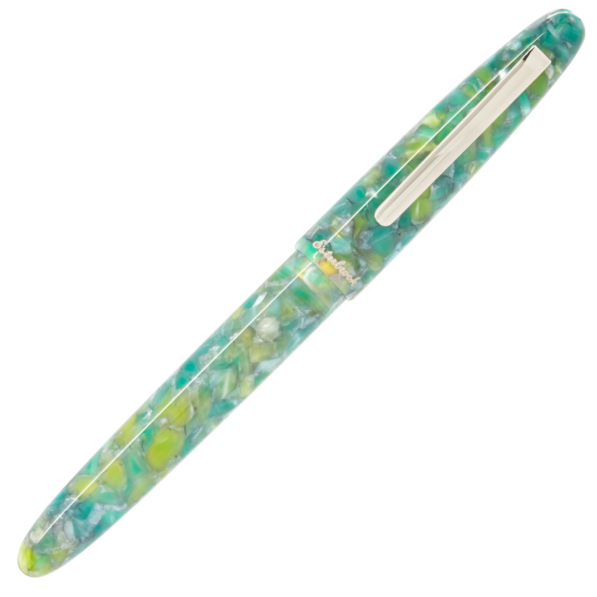 Esterbrook Estie Sea Glass with Chrome Trim Rollerball