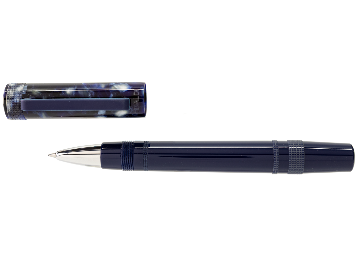 Tibaldi Perfecta Stonewash Blue Rollerball Pen