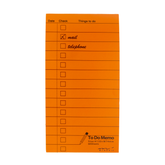 Midori Memo Pad - To Do List Orange