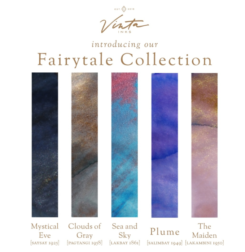 Vinta Inks - Fairytale Collection - Clouds of Gray- Pagtangi 1958