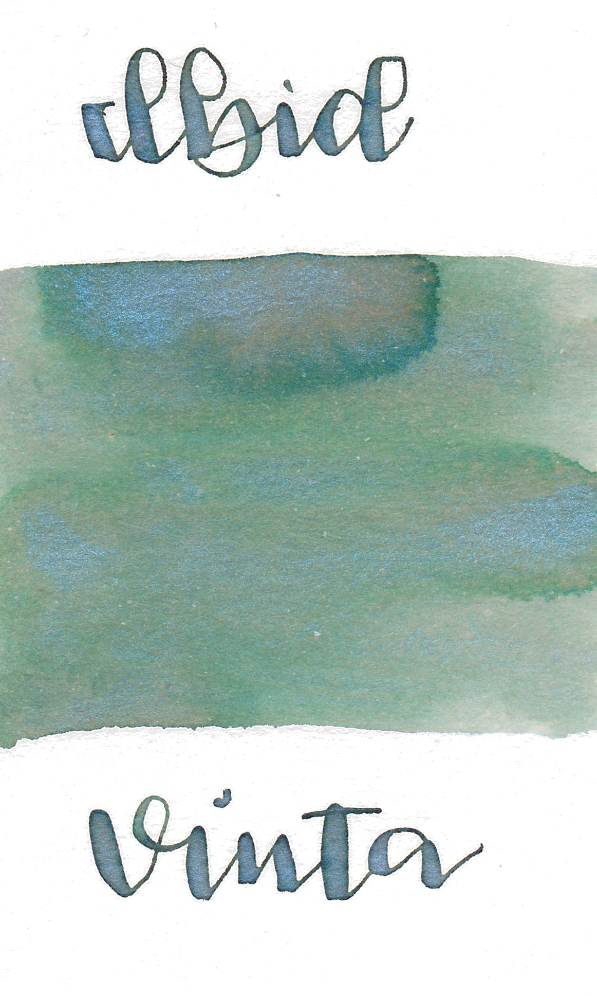 Vinta Inks - The Awareness Project  - Sailfin Green - Ibid 1829