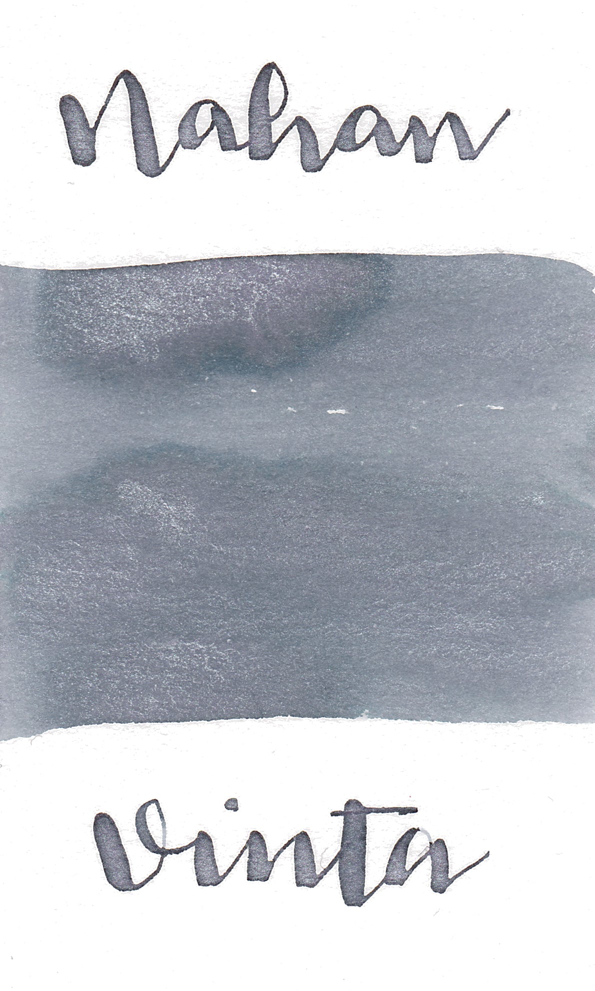 Vinta Inks - The Awareness Project  - Solitary Teal - Nahan