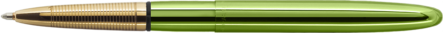 Fisher Space Pen Bullet - Lime Green gold section