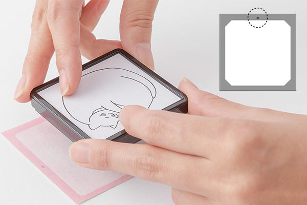 Midori Paintable Stamp - Stickers Book Warm Color