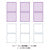 Midori Paintable Stamp - Stickers Book Warm Color