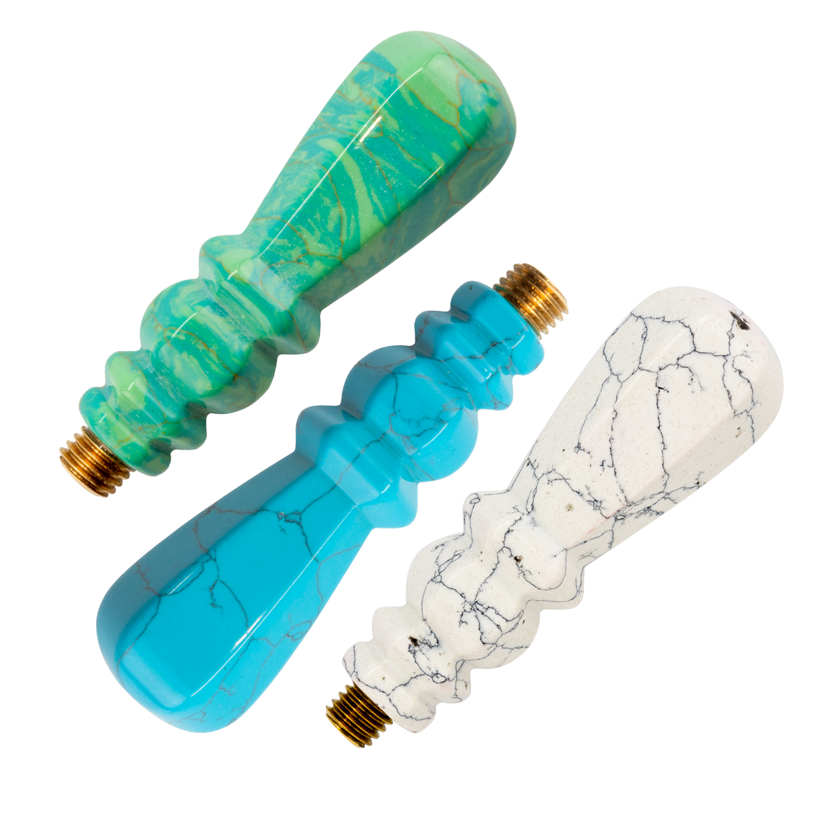 Freund Mayer Faux Stone Handles