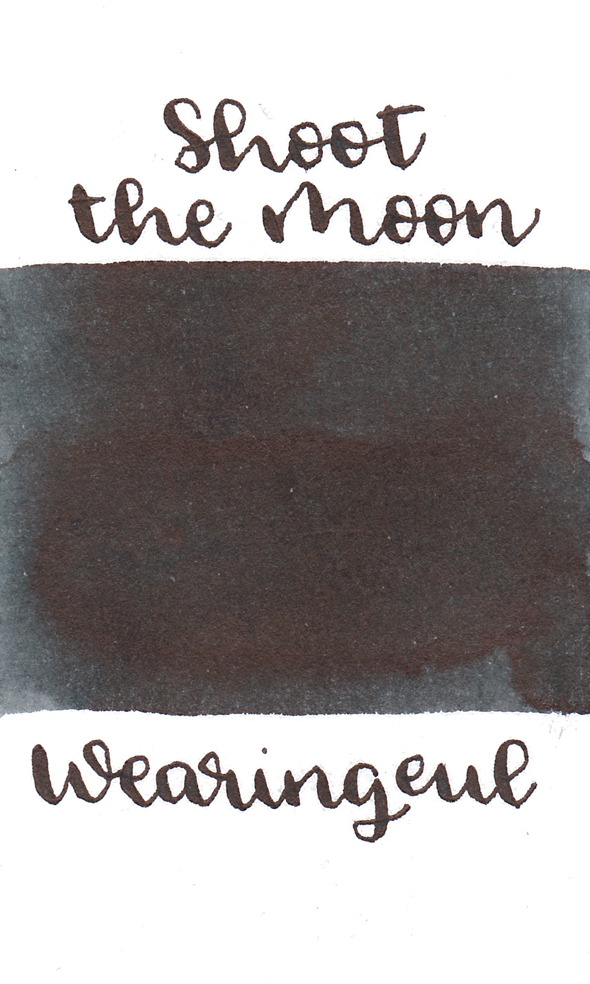 Wearingeul Shoot the Moon Ink