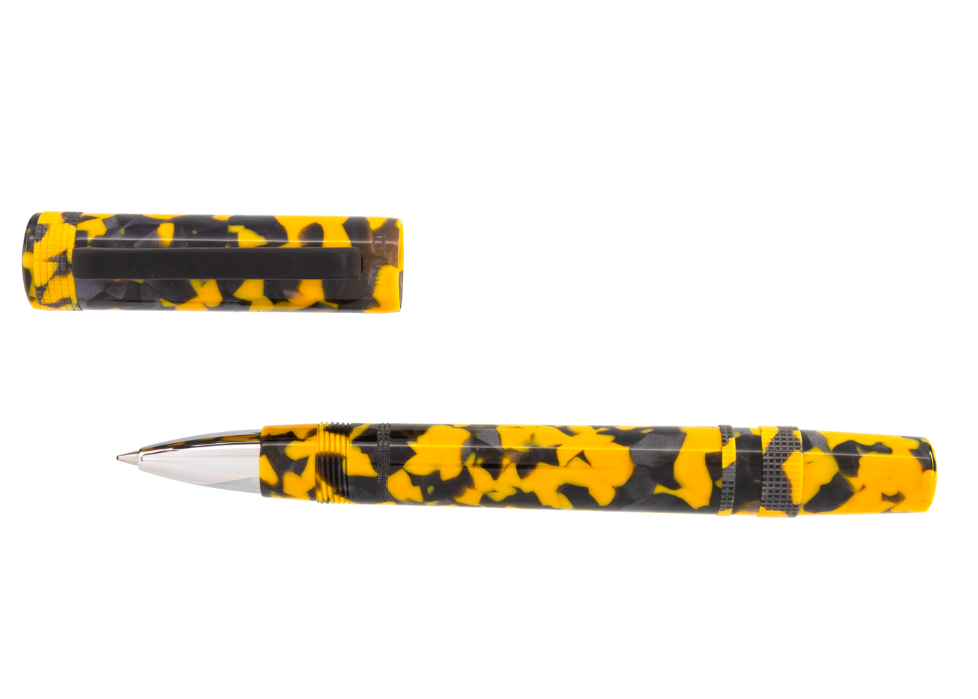 Tibaldi Perfecta LP Vinyl Yellow Rollerball Pen