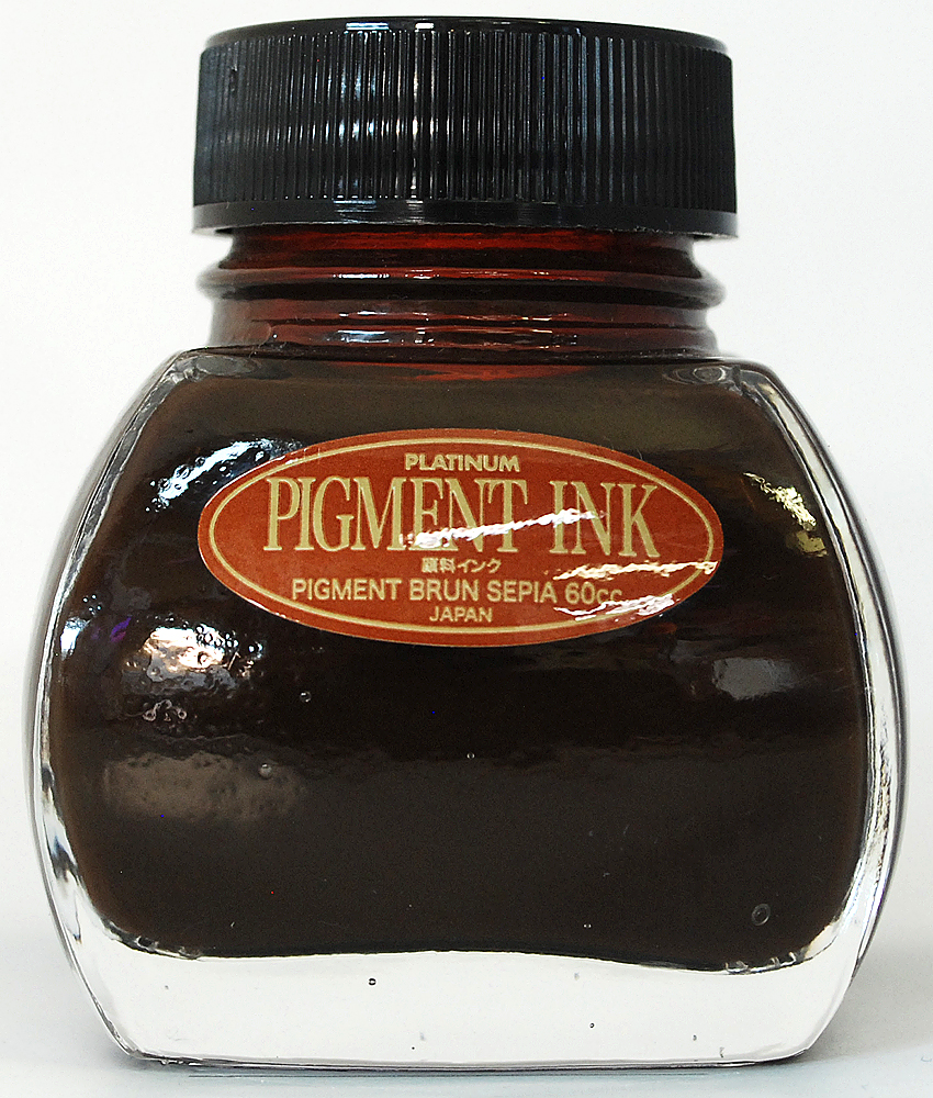 Platinum Inks, made in Japan. These inks are for wordsmithing, hand lettering, writing, calligraphy, drawing, and art.