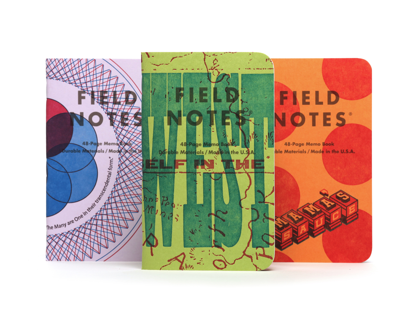 Pocket-sized notebooks from Field Notes, made in USA. These well know journals and guides are great for preserving memories and information about a wide variety of subjects, check out our selection and Vanness1938