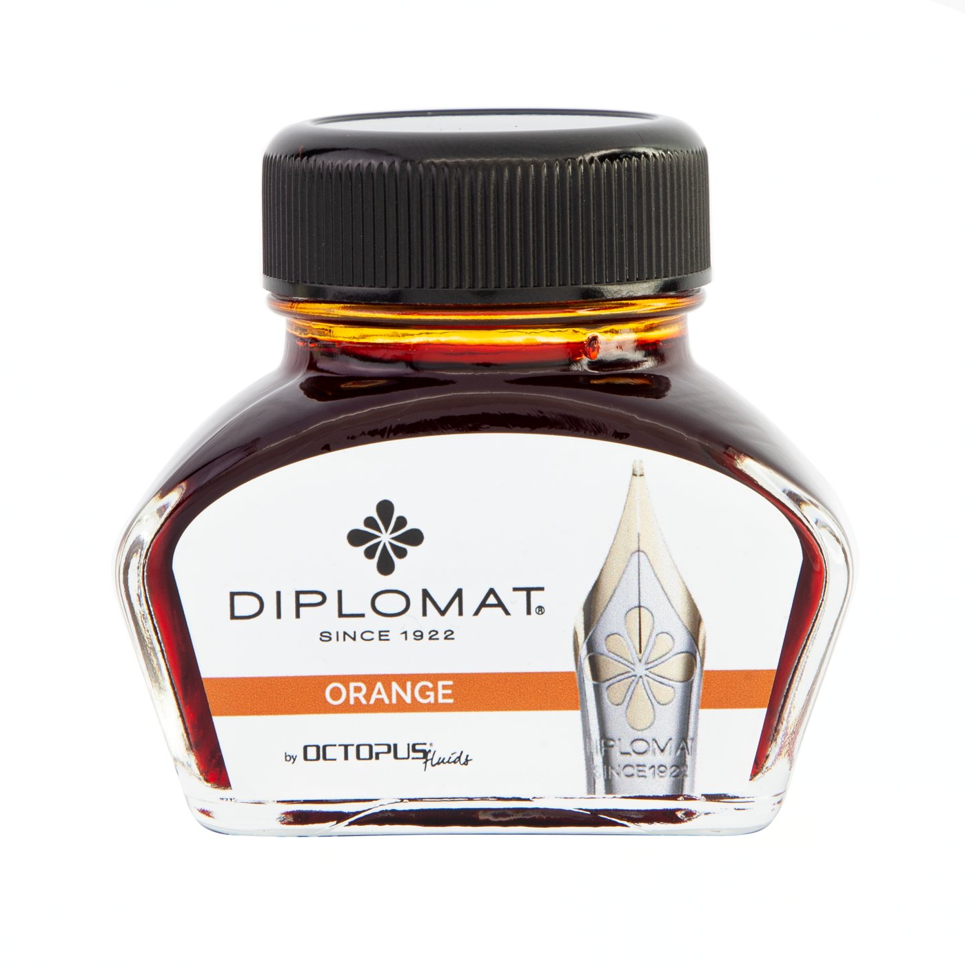 Diplomat ink  using traditional methods of craftsmanship.  Currently there are 17 colors to choose from the ink are considered mostly water resistant and flows smooth. this is a great ink for most of your writing adventures.   