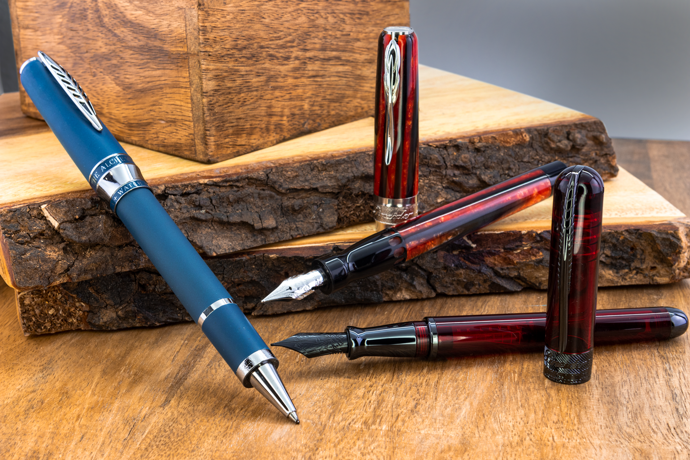 These high quality pens are made from metal and acrylics. These Pens are for wordsmithing, hand lettering, writing, calligraphy, drawing, and art.