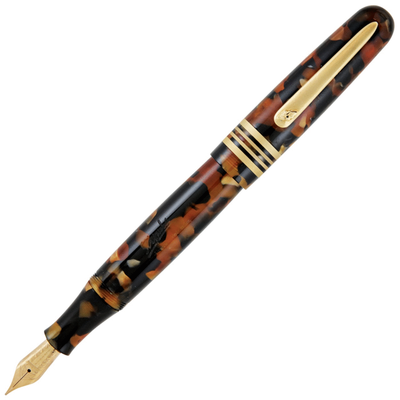 Stipula pens made in Florence  Italy since the 1930s.  These hand-crafted Stipula pens have a stylish look and feel that is based on the company's long tradition of producing writing instruments