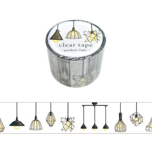 Mind Wave - Clear Tape- 30mm-Pendant