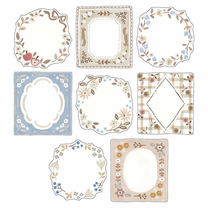 Mind Wave Stickers - Ricordo Flake Brown Sticker