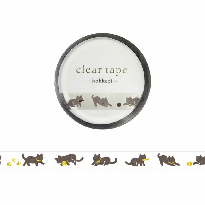Mind Wave - Clear Tape - 7mm - Hokkori Kuroneko
