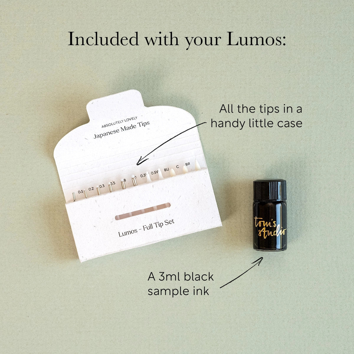 Tom's Studio - Lumos Brass Special Edition Duo Pen