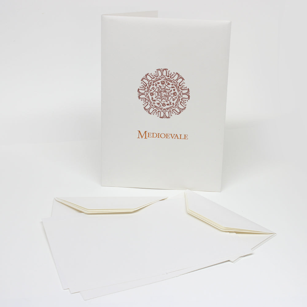 San Lorenzo Medioevale White Portfolio Large Cards