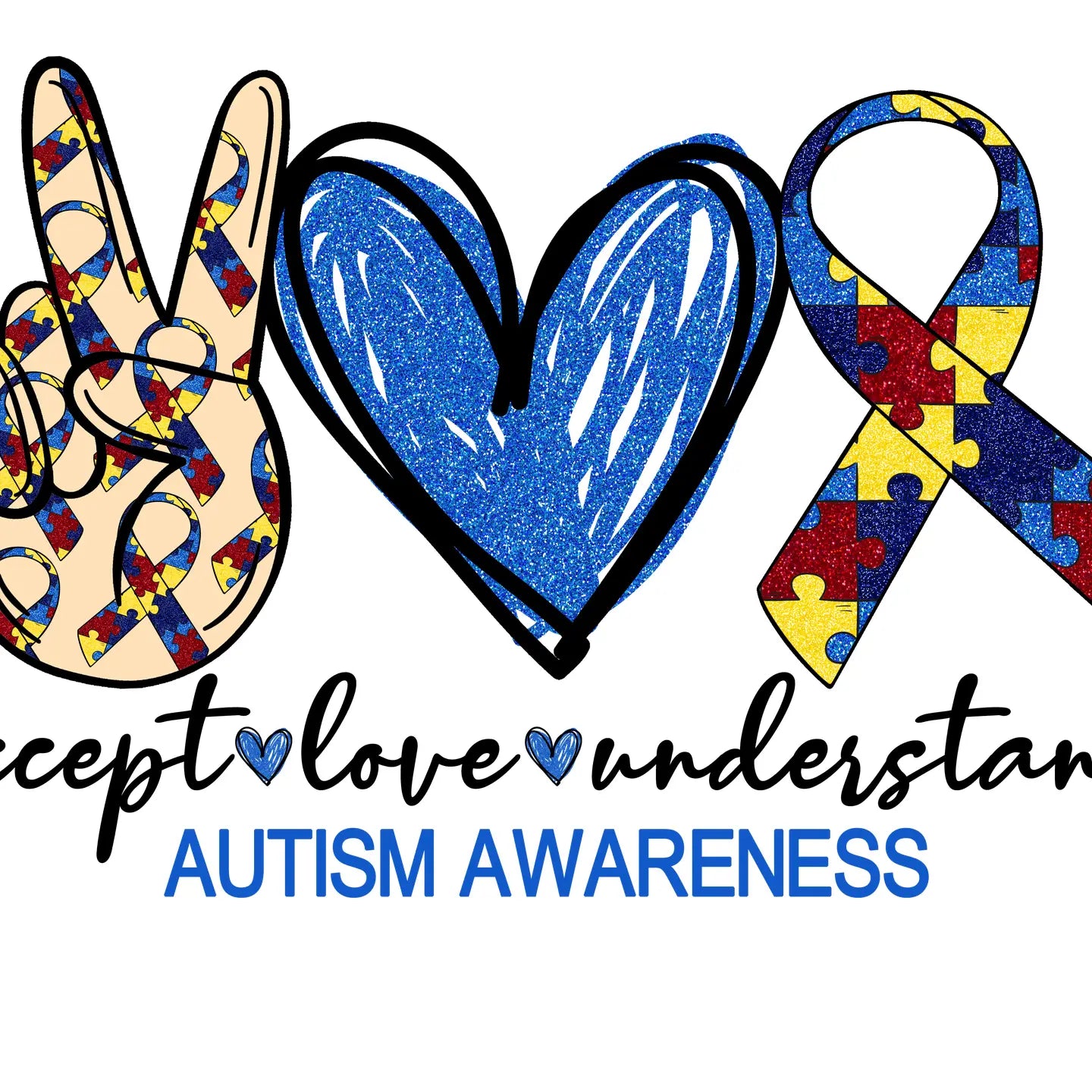 Savannah and James Co - Vinyl Sticker - Autism Awareness