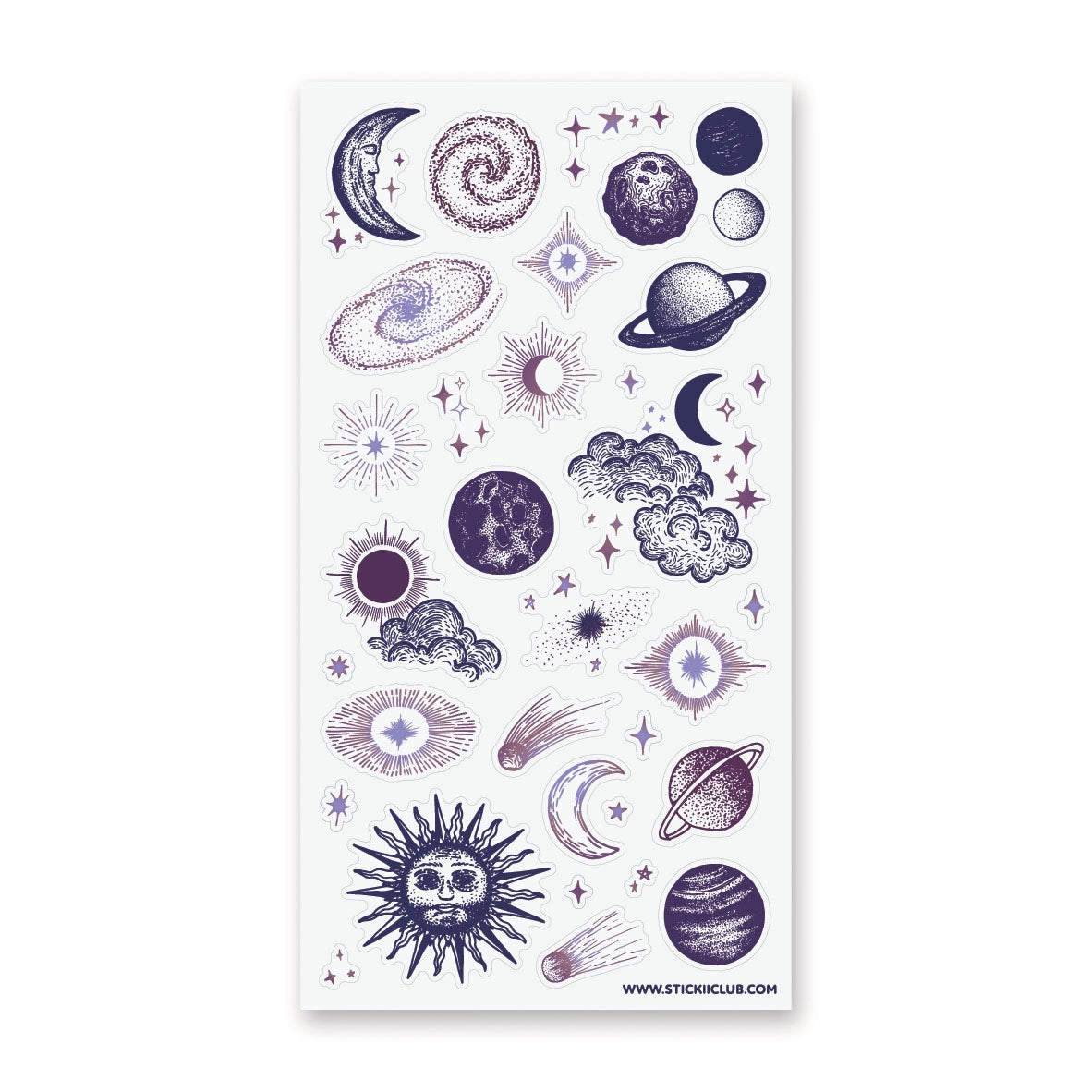 STICKII Sticker Sheet - Out of Orbit